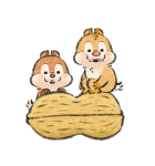 Lommy画♪チップとデール（個別スタンプ：37）