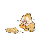 Lommy画♪チップとデール（個別スタンプ：40）