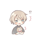 わんきちと男の子の日常（個別スタンプ：8）