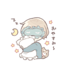 わんきちと男の子の日常（個別スタンプ：14）