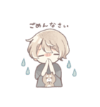 わんきちと男の子の日常（個別スタンプ：33）