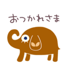 ショコラ風☆ゾウのパレット（個別スタンプ：6）