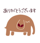 ショコラ風☆ゾウのパレット（個別スタンプ：19）