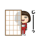 芋ジャージの【1-2】♀決めポーズ2（個別スタンプ：15）