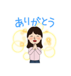 微笑みの目（個別スタンプ：2）