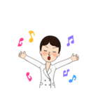 微笑みの目（個別スタンプ：11）