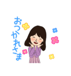 微笑みの目（個別スタンプ：24）