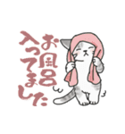 ゆかいな猫の夏スタンプwithデカ文字（個別スタンプ：23）