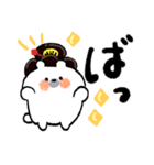 熊本弁♡おてもやん風くまお（個別スタンプ：3）
