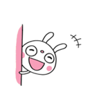敬語使う☆ふんわかウサギ（個別スタンプ：16）