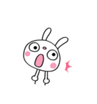 敬語使う☆ふんわかウサギ（個別スタンプ：35）