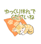優しい敬語 まんまるチビ猫たち（個別スタンプ：6）