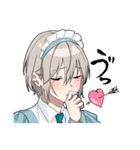 敬語男子3 -メイドver-（個別スタンプ：28）