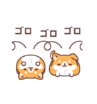 飛び出す♪もっちりいぬ(夏にも使える)（個別スタンプ：22）