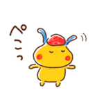 うさぎのラッフル（個別スタンプ：24）