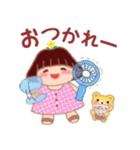 毎日使える「でぶりん」夏2（個別スタンプ：14）