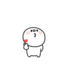 しらたま◎あいさつスタンプ #2（個別スタンプ：32）