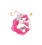 動く♪リトル・マーメイド（水彩タッチ）（個別スタンプ：3）