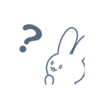 げんきにうごく！うさぎくんのゆるスタンプ（個別スタンプ：12）
