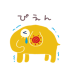 夏色☆ゾウのパレット（個別スタンプ：32）