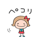 応援言葉☆リボンのマルン（個別スタンプ：28）