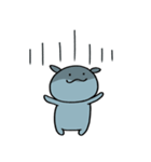 コビトカバくん2（個別スタンプ：4）