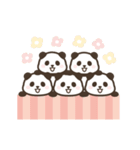 動く！わらわらパンダンミニ（個別スタンプ：17）
