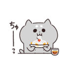 動く猫！ぺけとまゆげ6【夏バージョン！】（個別スタンプ：2）