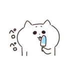 動く猫！ぺけとまゆげ6【夏バージョン！】（個別スタンプ：5）