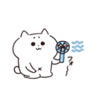 動く猫！ぺけとまゆげ6【夏バージョン！】（個別スタンプ：10）