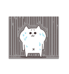 動く猫！ぺけとまゆげ6【夏バージョン！】（個別スタンプ：21）