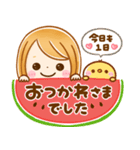 飛び出す夏♡大人GIRL♡修正版（個別スタンプ：11）