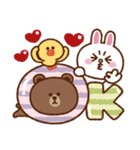 サクッと長～く使える❤BROWN ＆ FRIENDS（個別スタンプ：2）
