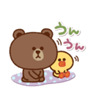 サクッと長～く使える❤BROWN ＆ FRIENDS（個別スタンプ：6）