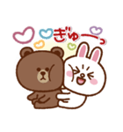 サクッと長～く使える❤BROWN ＆ FRIENDS（個別スタンプ：15）
