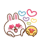 サクッと長～く使える❤BROWN ＆ FRIENDS（個別スタンプ：17）