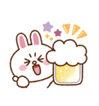 サクッと長～く使える❤BROWN ＆ FRIENDS（個別スタンプ：24）