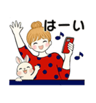 キュートなお団子ちゃん 10 ☆ 日常・敬語（個別スタンプ：8）