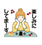 キュートなお団子ちゃん 10 ☆ 日常・敬語（個別スタンプ：35）