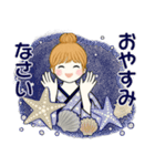 キュートなお団子ちゃん 10 ☆ 日常・敬語（個別スタンプ：40）