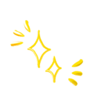 ゴールド3D文字（個別スタンプ：28）