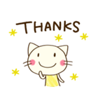 ありがとう☆どちネコ（個別スタンプ：14）