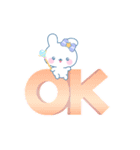 うごく♪魔法の夢うさちゃんスタンプ（個別スタンプ：5）