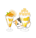 まんまるチビ猫たちと夏スイーツ（個別スタンプ：33）
