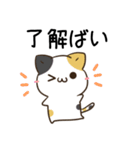 毎日五月病なねこたち 福岡 博多弁（個別スタンプ：3）