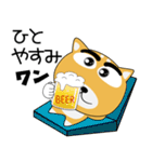 毎日、柴犬くん（個別スタンプ：35）