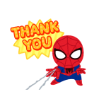 スパイダーマン byみふねたかし（個別スタンプ：3）
