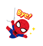 スパイダーマン byみふねたかし（個別スタンプ：40）