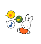 ふきだしが動く♪ミッフィー（個別スタンプ：12）