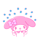 マイメロディ PINK！PINK！（個別スタンプ：18）